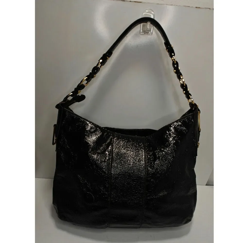 Tory Burch brown crinkled bag